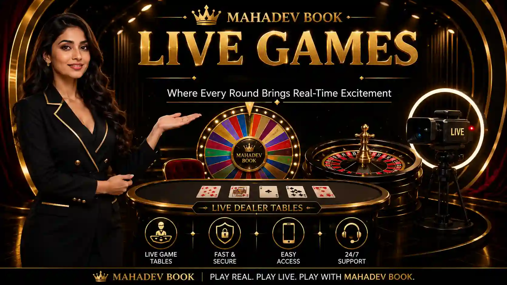 Mahadev Book live games featuring Crazy Time and Monopoly